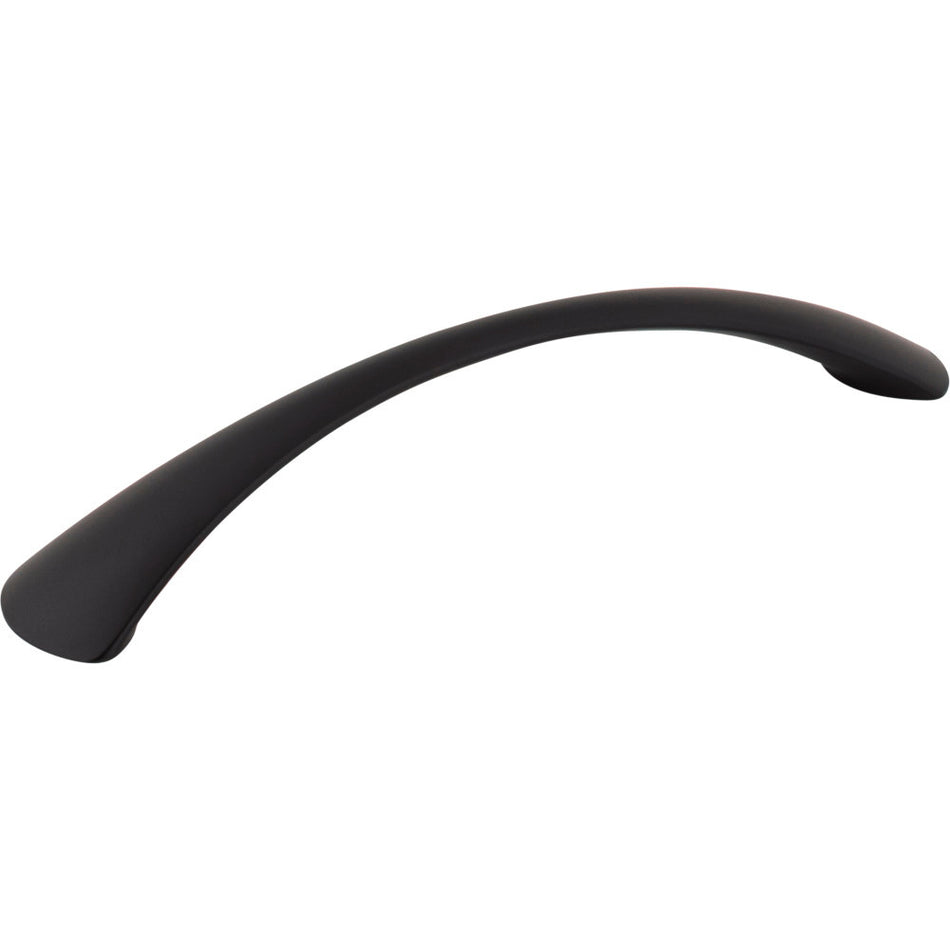 Elements 976-128BLK: 128 mm cc Belfast Arch Bar Cabinet Pull - Black