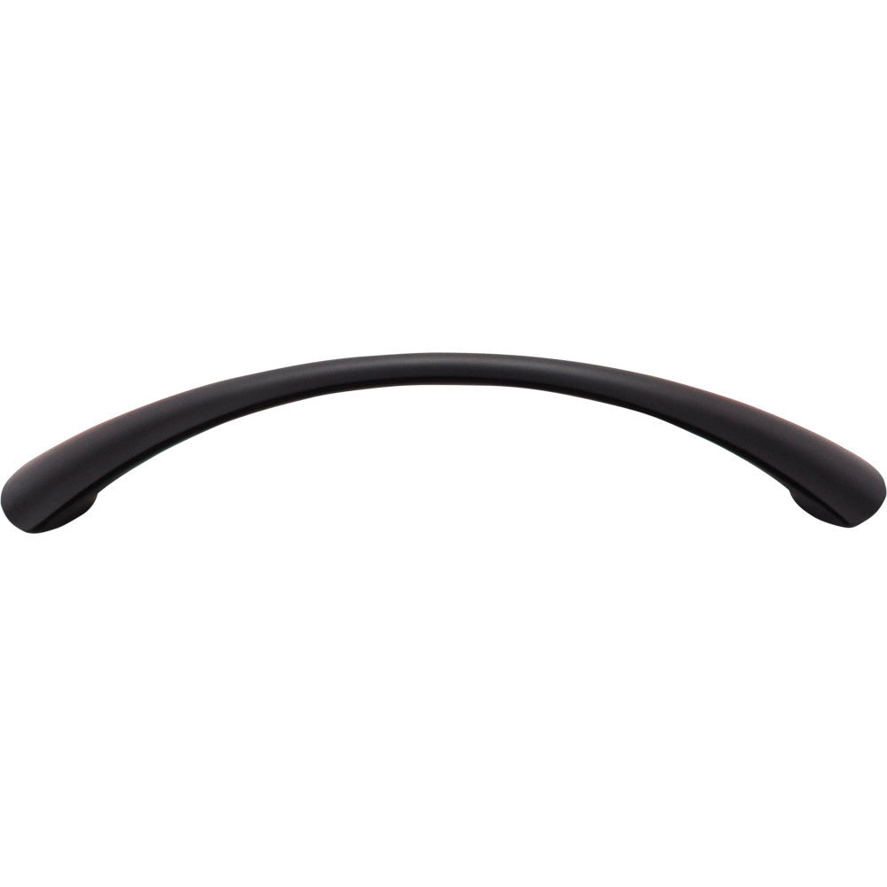 Elements 976-128BLK: 128 mm cc Belfast Arch Bar Cabinet Pull - Black