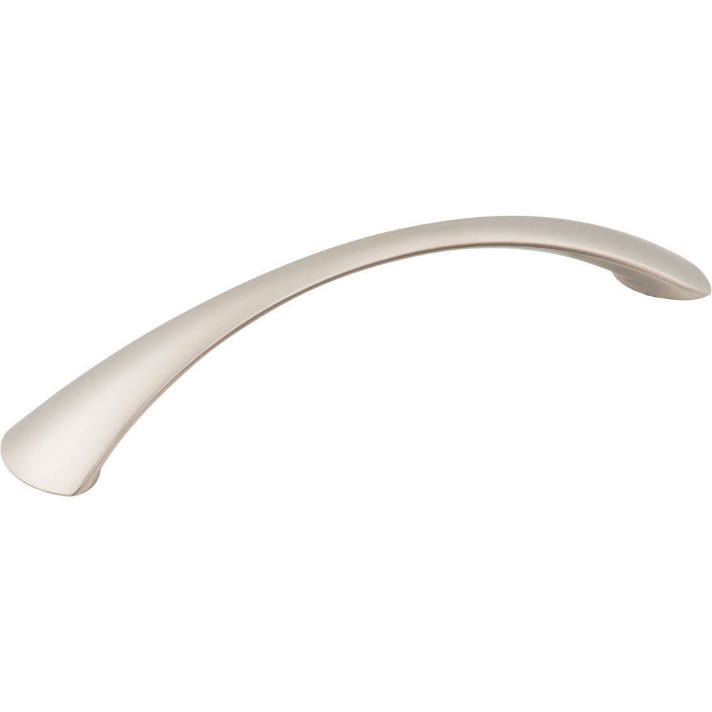 Elements 976-128DN: 128 mm cc Belfast Arch Bar Cabinet Pull - Dull Nickel