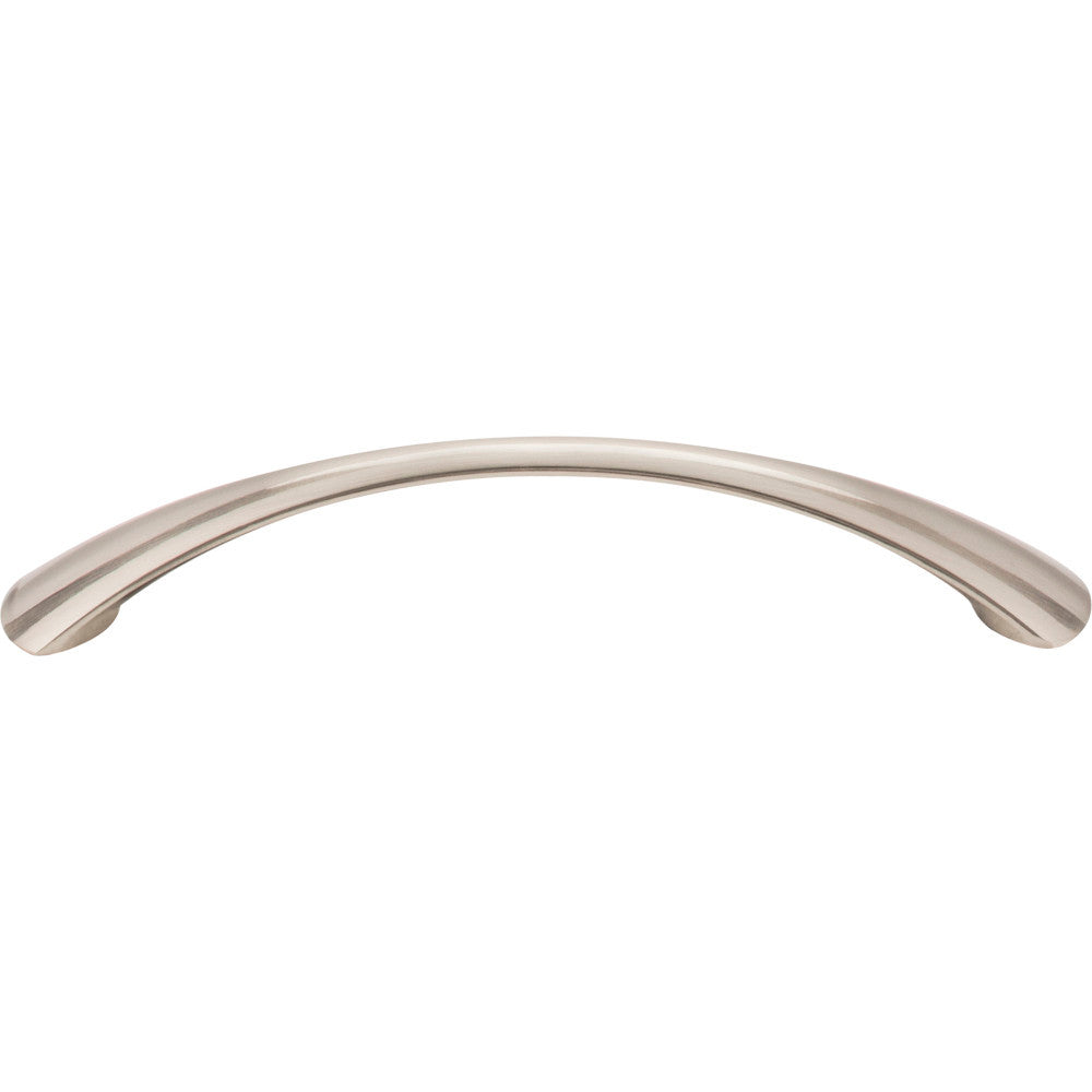Elements 976-128SN: 128 mm cc Belfast Arch Bar Cabinet Pull - Satin Nickel