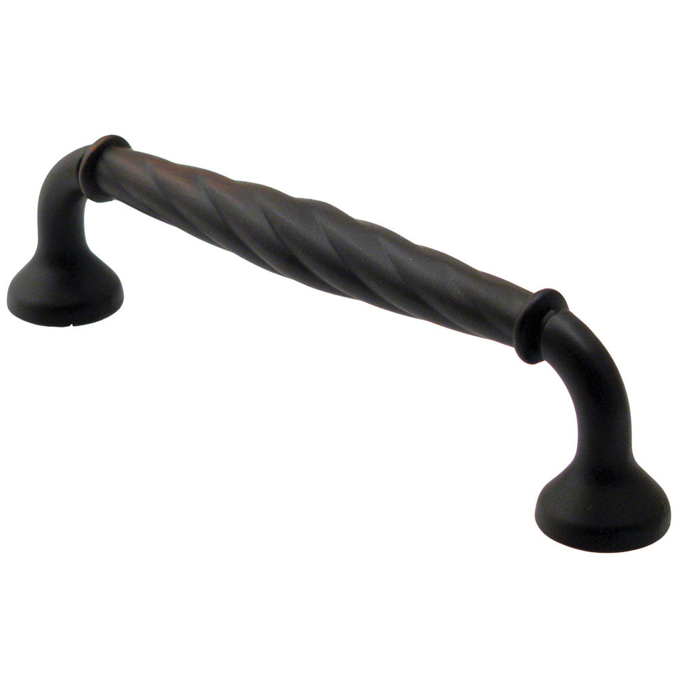 Rusticware 976ORB: 4" cc Rope Cabinet Pull - Oil Rubbed Bronze