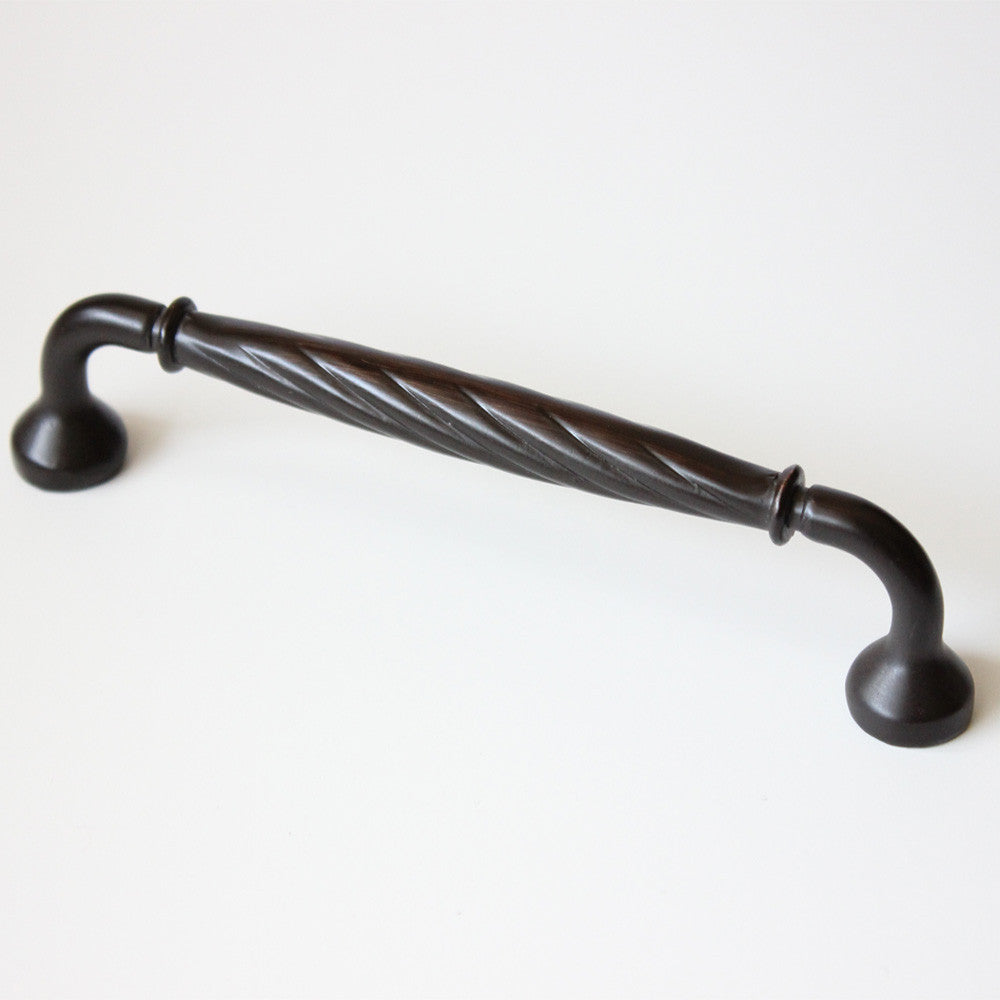 Rusticware 977ORB: 5" cc Rope Cabinet Pull - Oil Rubbed Bronze