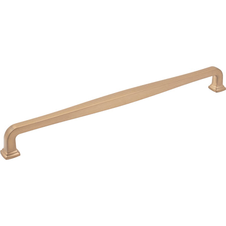 Jeffrey Alexander 782-305SBZ: 305mm cc Fontana Bar Cabinet Pull - Satin Bronze