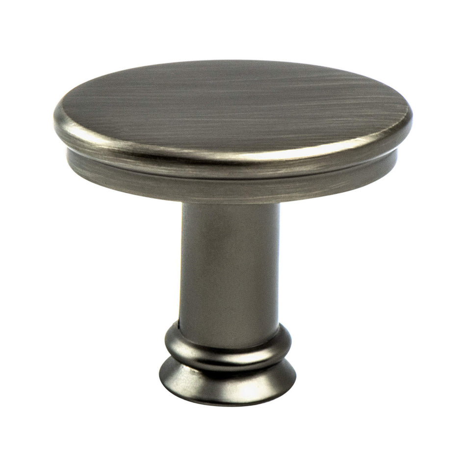 Berenson 9809-1VTN: 1-7/16" Dierdra Cabinet Knob - Vintage Nickel