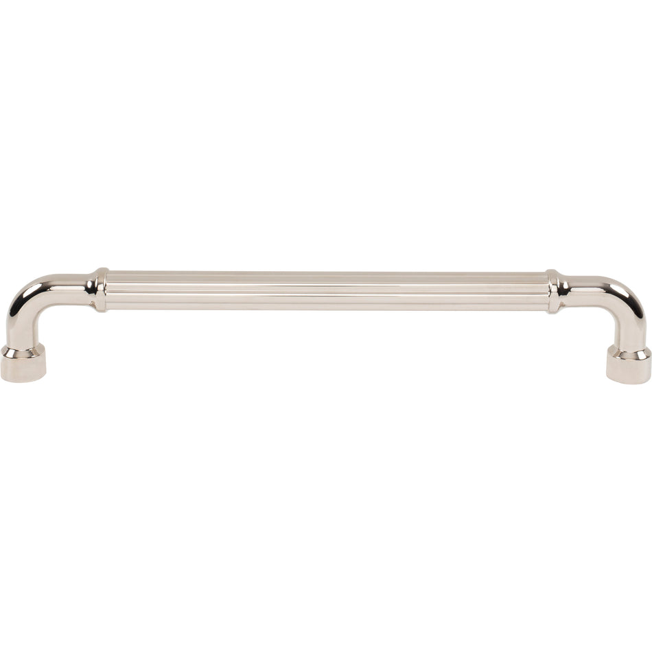 Top Knobs TK3409PN: 12" cc Pemberton Appliance Pull - Polished Nickel