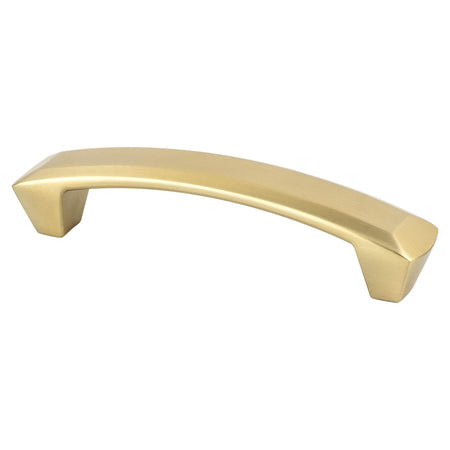 Berenson 9814-1MDB: 96mm cc Laura Cabinet Pull - Modern Brushed Gold