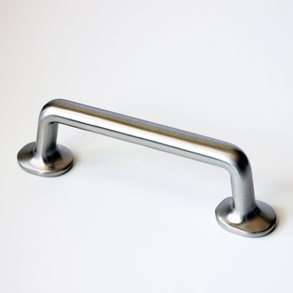 Rusticware 982SN: 4" cc Rustic Cabinet Pull - Satin Nickel