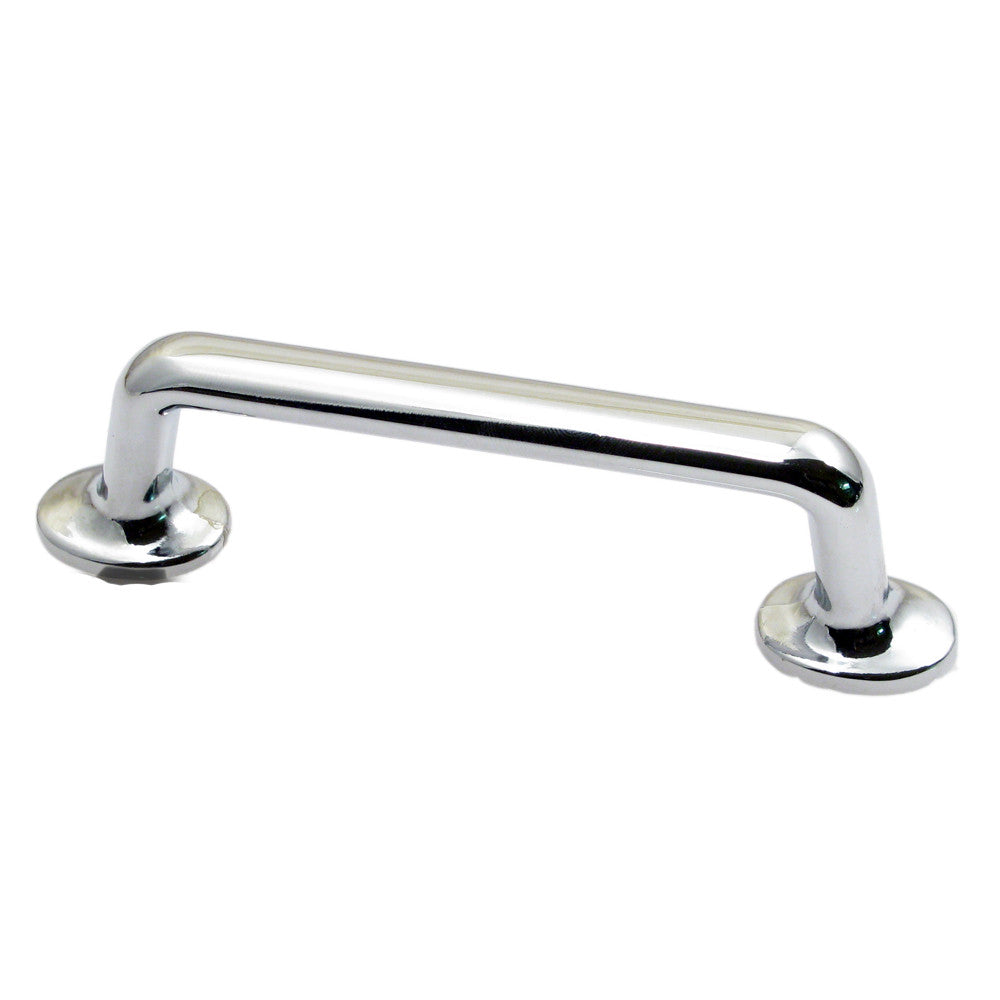 Rusticware 983CH: 5" cc Rustic Cabinet Pull - Chrome