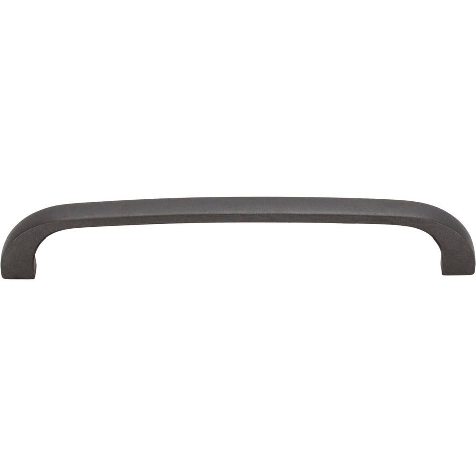 Elements 984-128DACM: 128 mm cc Slade Flat Bar Cabinet Pull - Gun Metal