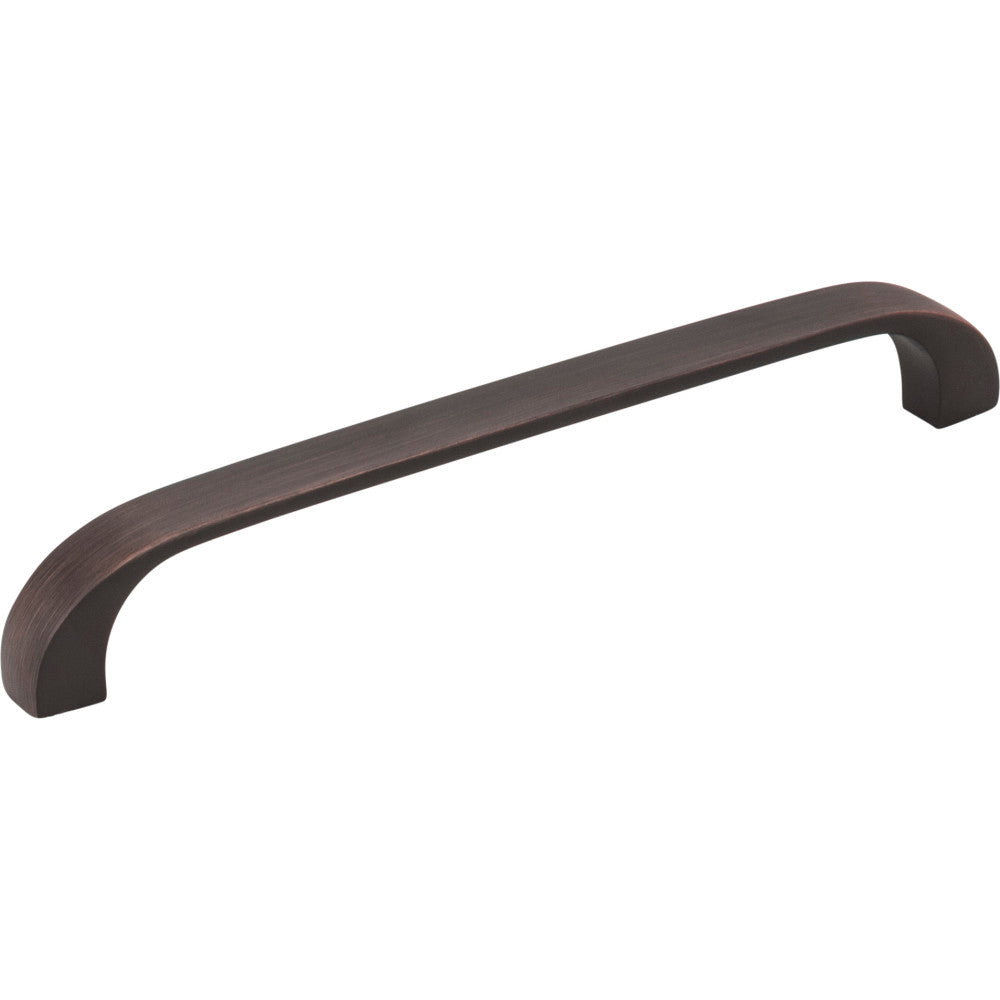 Elements 984-128DBAC: 128 mm cc Slade Flat Bar Cabinet Pull - Brushed Oil Rubbed Bronze