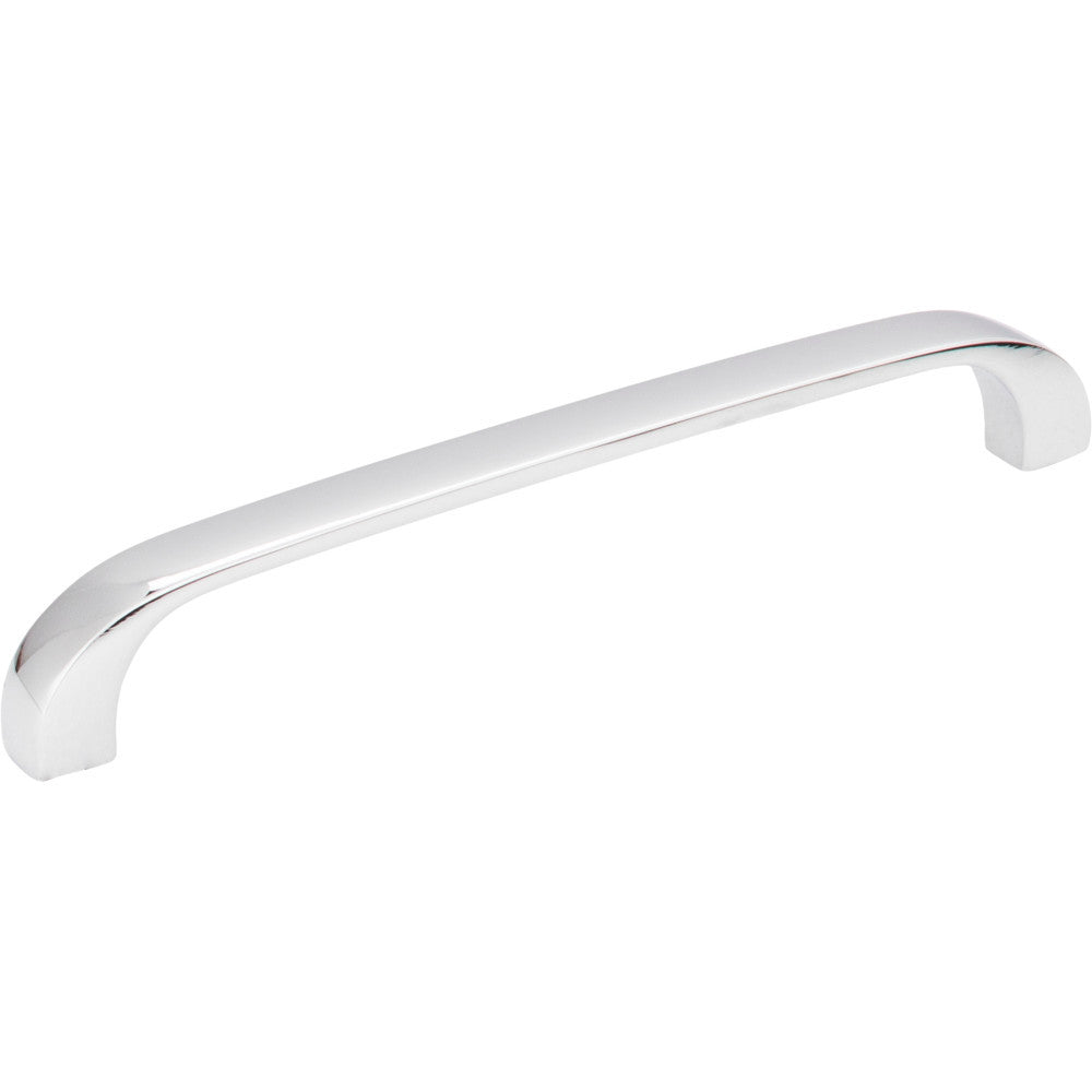 Elements 984-128PC: 128 mm cc Slade Flat Bar Cabinet Pull - Polished Chrome