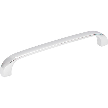 Elements 984-128PC: 128 mm cc Slade Flat Bar Cabinet Pull - Polished Chrome