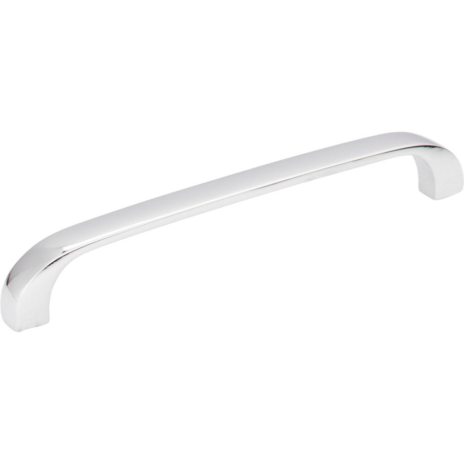 Elements 984-128PC: 128 mm cc Slade Flat Bar Cabinet Pull - Polished Chrome