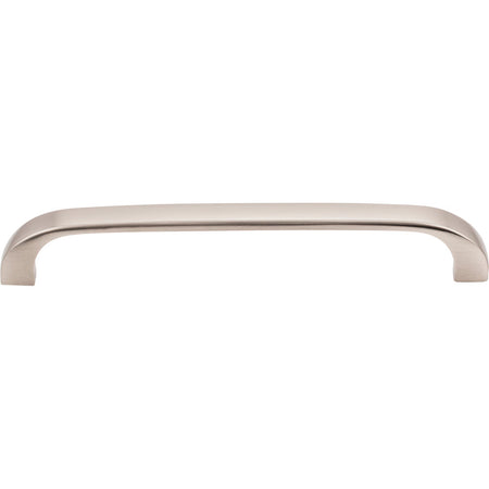 Elements 984-128SN: 128 mm cc Slade Flat Bar Cabinet Pull - Satin Nickel