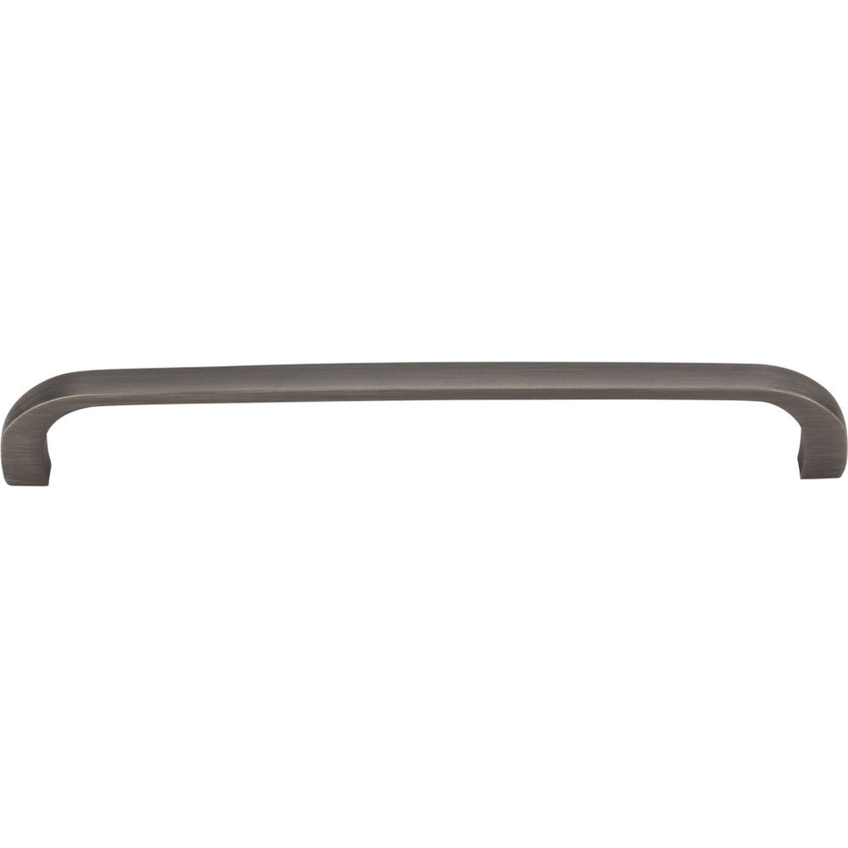 Elements 984-160BNBDL: 160 mm cc Slade Flat Bar Cabinet Pull - Brushed Pewter