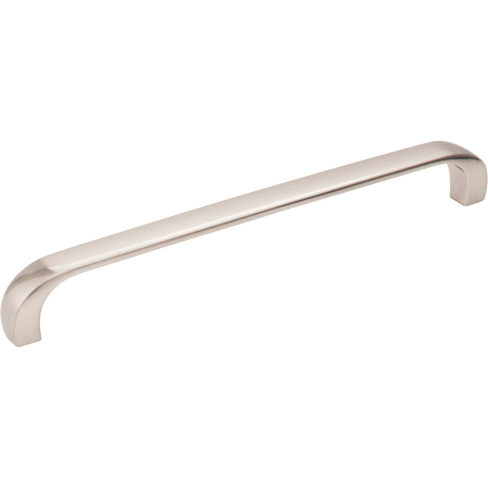 Elements 984-160SN: 160 mm cc Slade Flat Bar Cabinet Pull - Satin Nickel