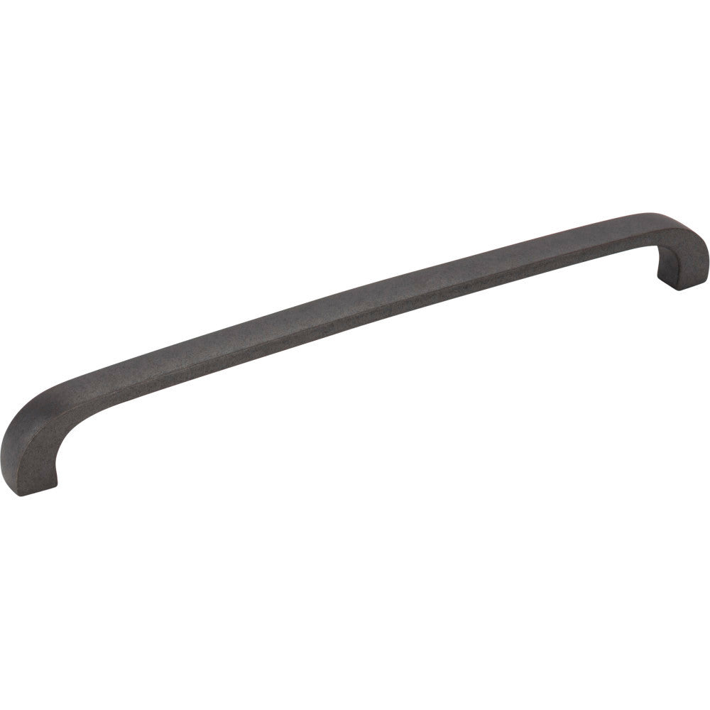 Elements 984-192DACM: 192 mm cc Slade Flat Bar Cabinet Pull - Gun Metal