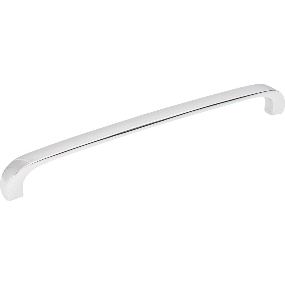 Elements 984-192PC: 192 mm cc Slade Flat Bar Cabinet Pull - Polished Chrome