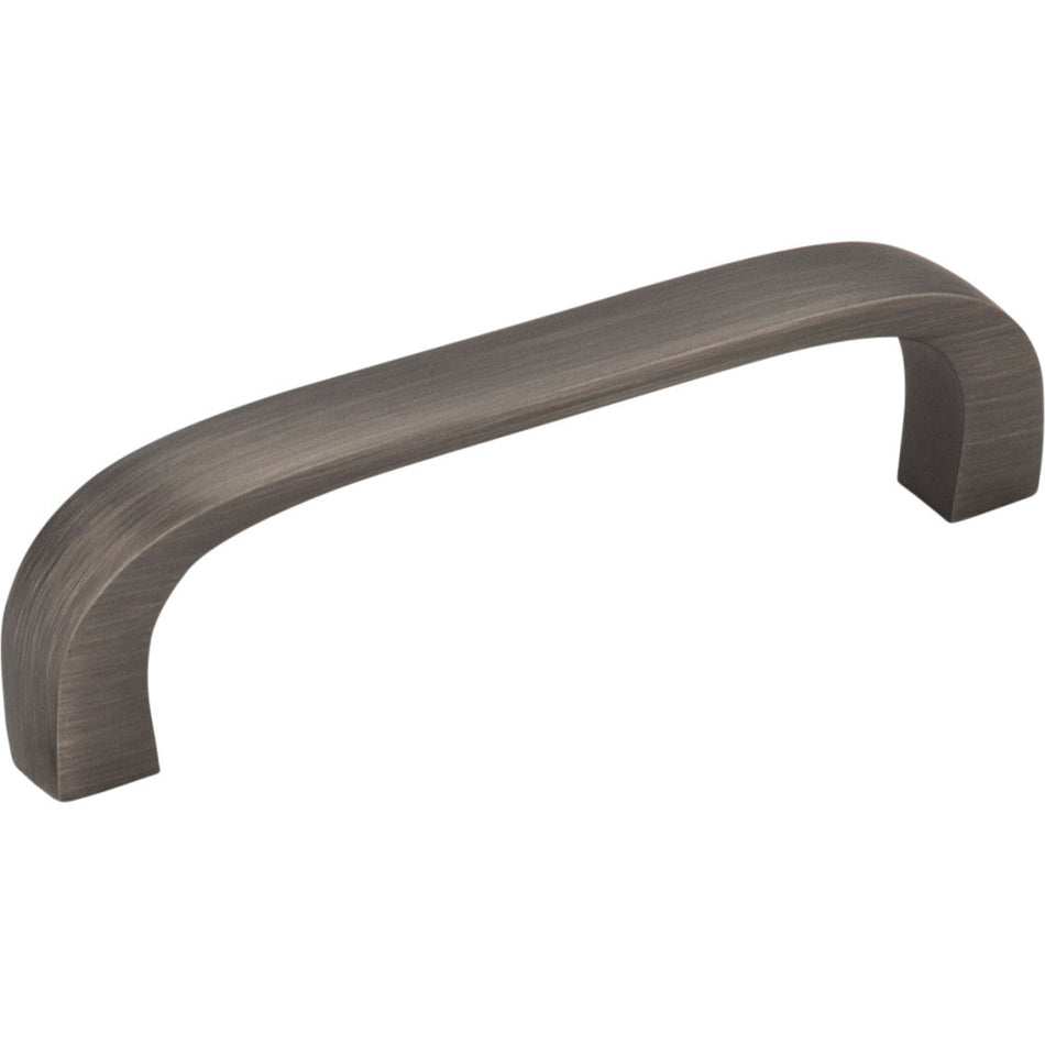 Elements 984-3BNBDL: 3" cc Slade Flat Bar Cabinet Pull - Brushed Pewter