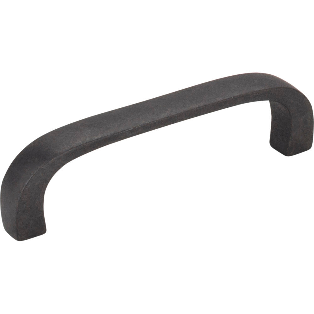 Elements 984-3DACM: 3" cc Slade Flat Bar Cabinet Pull - Gun Metal