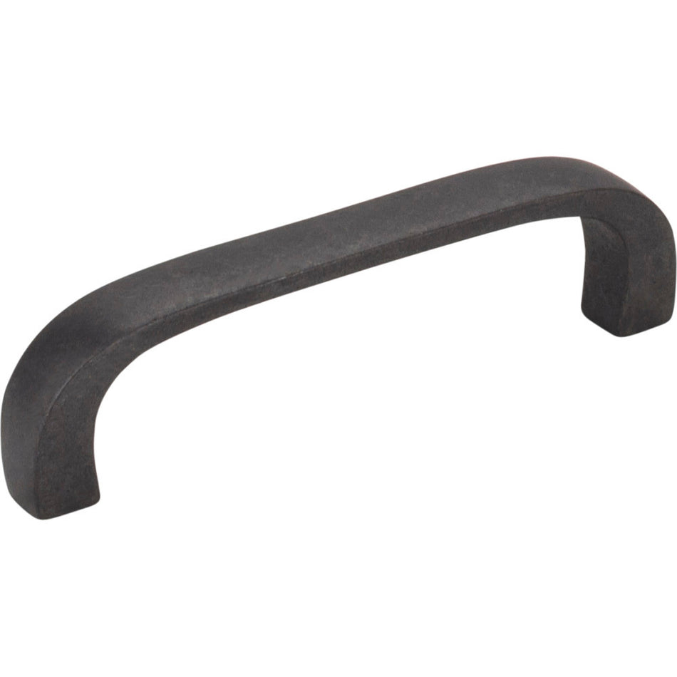 Elements 984-3DACM: 3" cc Slade Flat Bar Cabinet Pull - Gun Metal