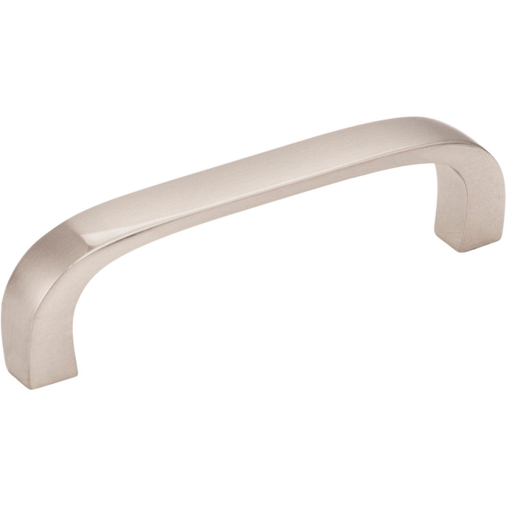 Elements 984-3SN: 3" cc Slade Flat Bar Cabinet Pull - Satin Nickel