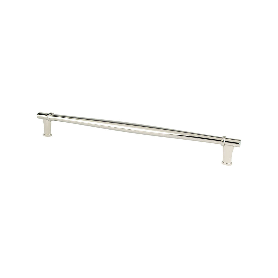 Berenson 9852-1014: 12" cc Dierdra Appliance Pull - Polished Nickel