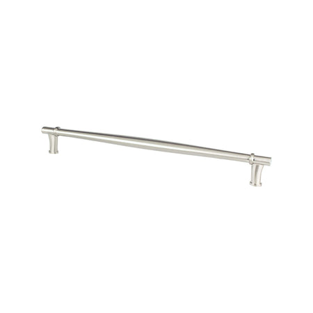 Berenson 9854-1BPN: 12" cc Dierdra Appliance Pull - Brushed Nickel