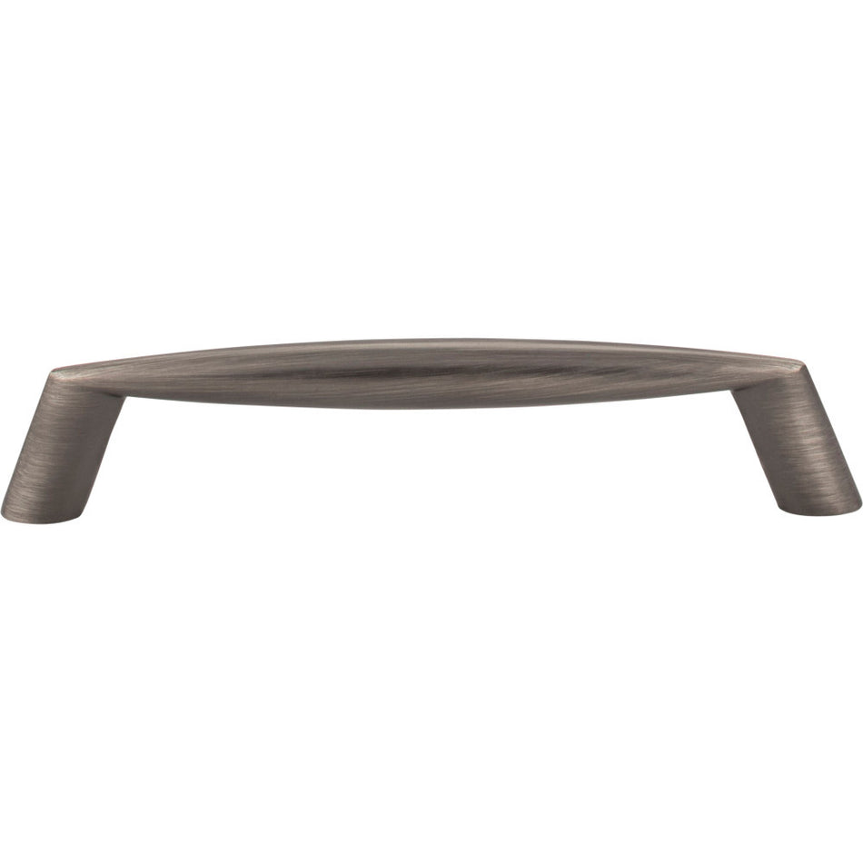 Elements 988-128BNBDL: 128 mm cc Zachary Bar Cabinet Pull - Brushed Pewter