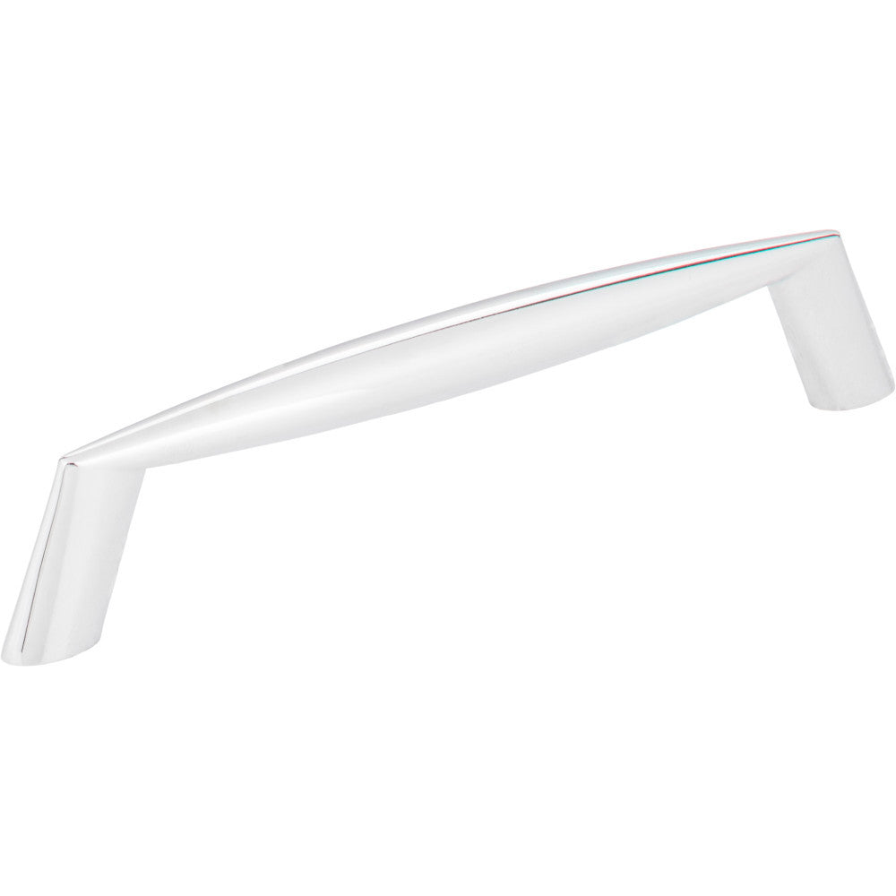 Elements 988-128PC: 128 mm cc Zachary Bar Cabinet Pull - Polished Chrome