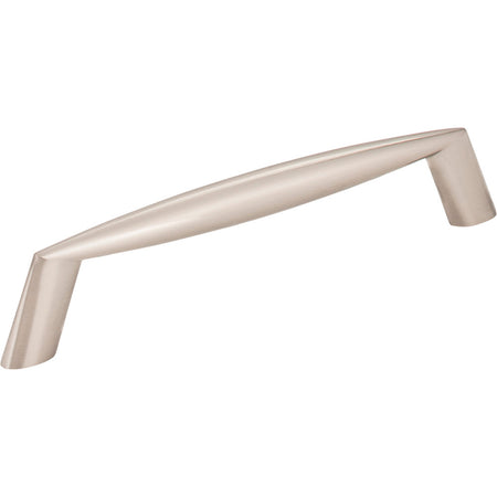 Elements 988-128SN: 128 mm cc Zachary Bar Cabinet Pull - Satin Nickel