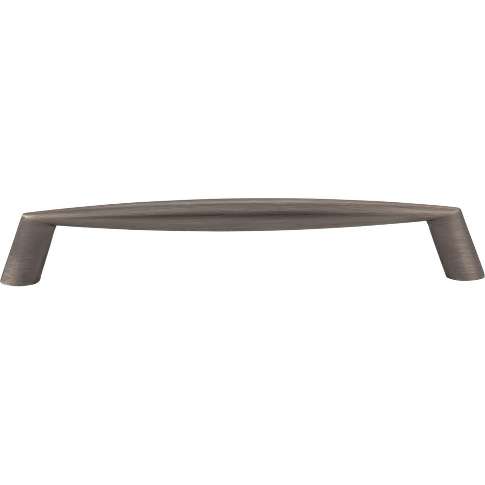 Elements 988-160BNBDL: 160 mm cc Zachary Bar Cabinet Pull - Brushed Pewter