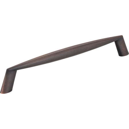 Elements 988-160DBAC: 160 mm cc Zachary Bar Cabinet Pull - Brushed Oil Rubbed Bronze