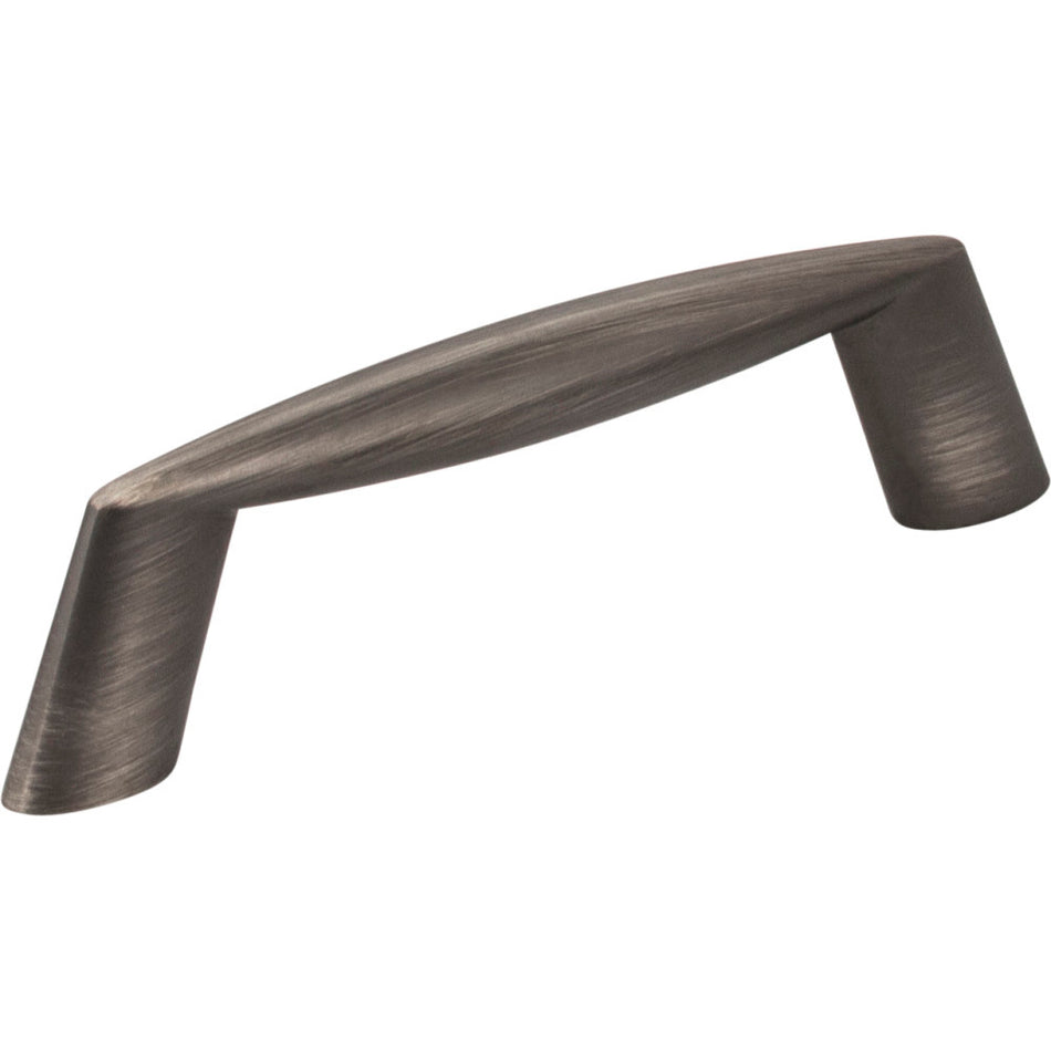 Elements 988-3BNBDL: 3" cc Zachary Bar Cabinet Pull - Brushed Pewter