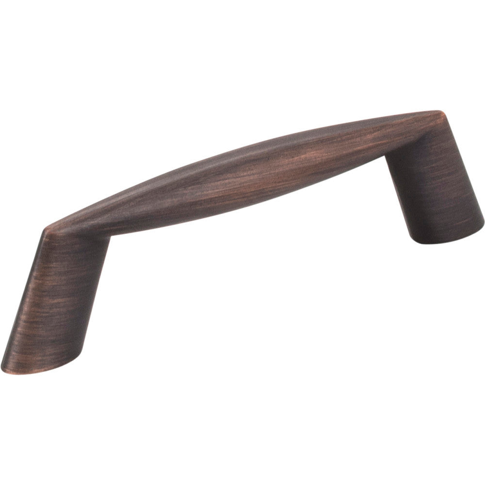 Elements 988-3DBAC: 3" cc Zachary Bar Cabinet Pull - Brushed Oil Rubbed Bronze