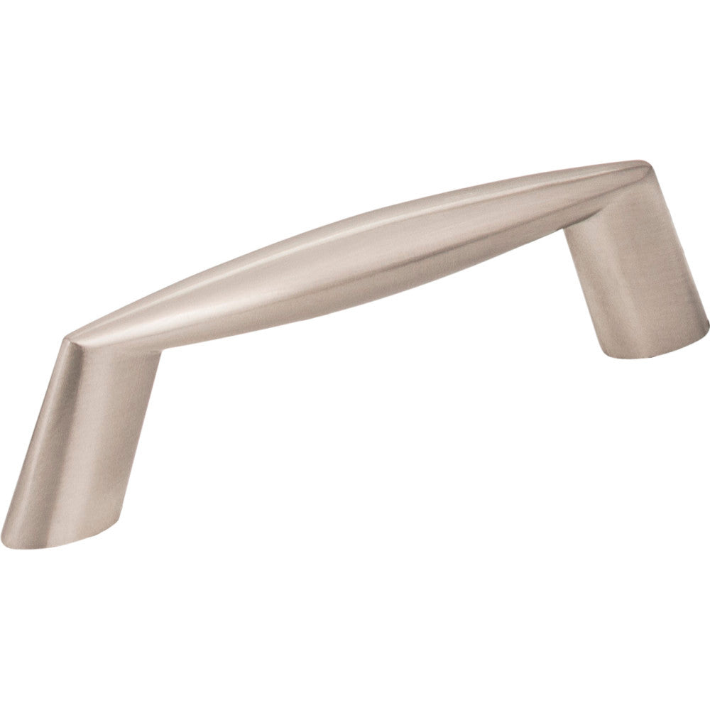 Elements 988-3SN: 3" cc Zachary Bar Cabinet Pull - Satin Nickel