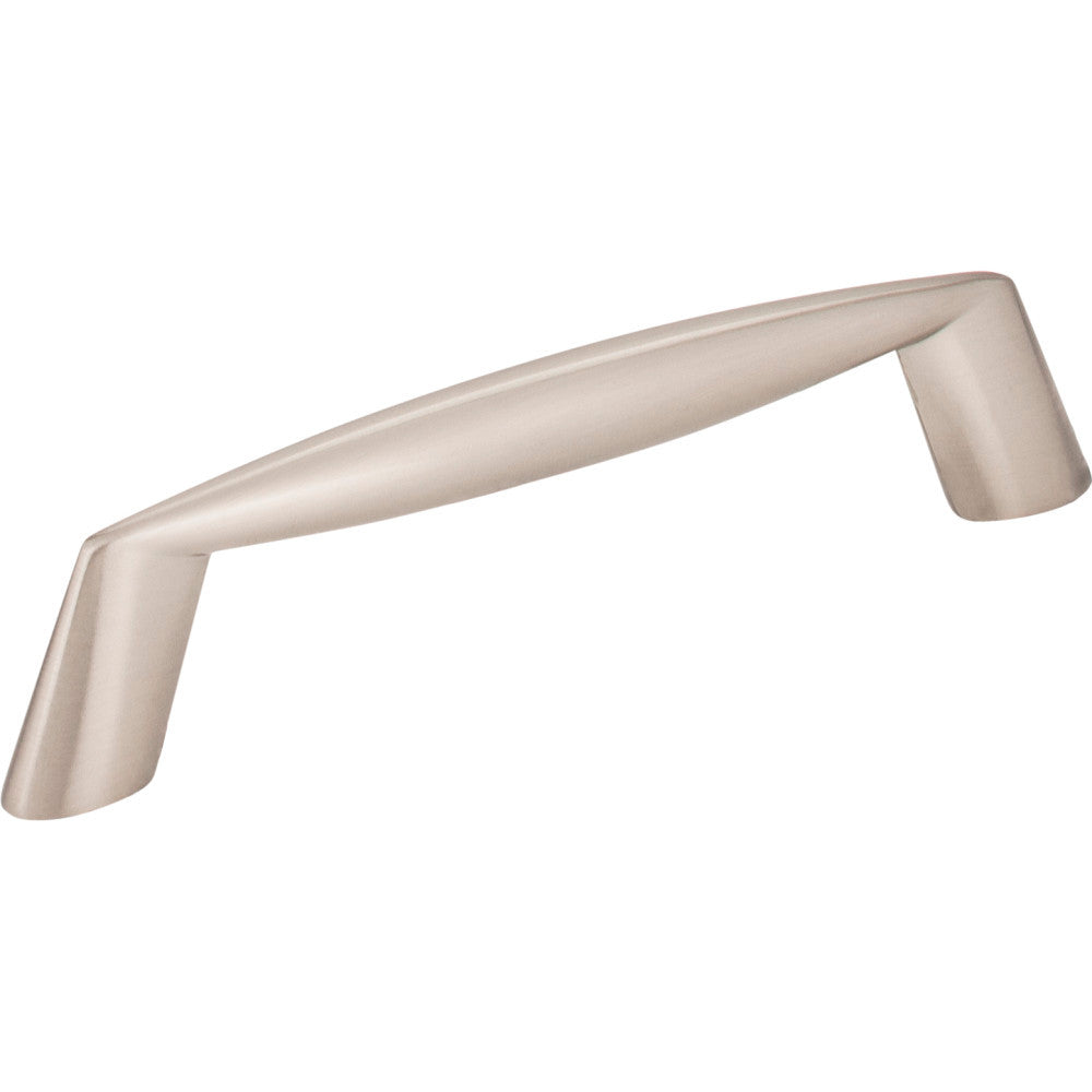 Elements 988-96SN: 96 mm cc Zachary Bar Cabinet Pull - Satin Nickel