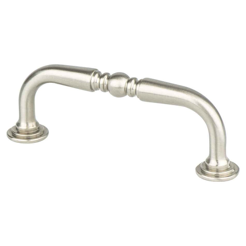 Berenson 9886-1BPN: 3" cc American Classics Cabinet Pull - Brushed Nickel