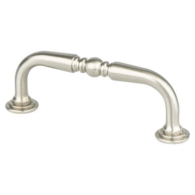 Berenson 9886-1BPN: 3" cc American Classics Cabinet Pull - Brushed Nickel