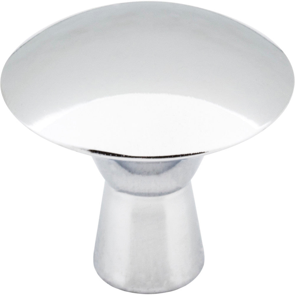 Elements 988PC: 1-1/16" Zachary Round Cabinet Knob - Polished Chrome