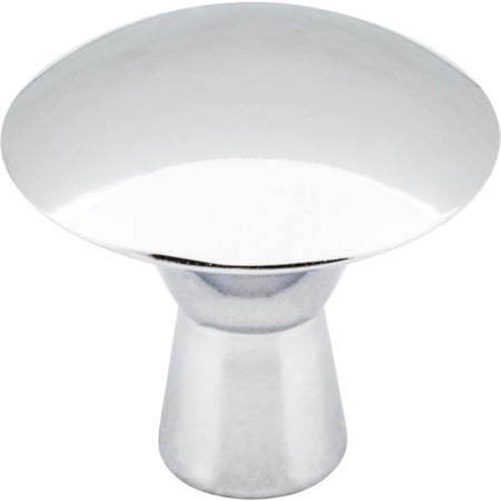 Elements 988PC: 1-1/16" Zachary Round Cabinet Knob - Polished Chrome