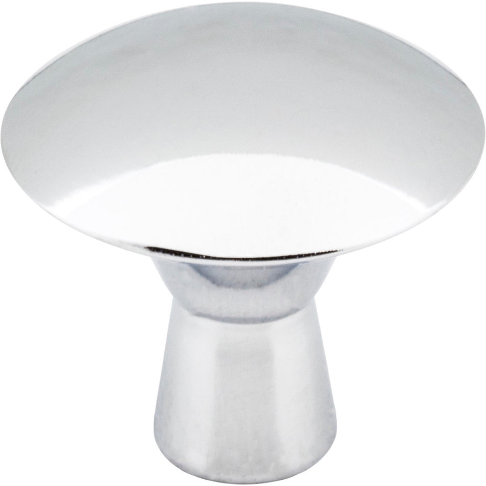 Elements 988PC: 1-1/16" Zachary Round Cabinet Knob - Polished Chrome