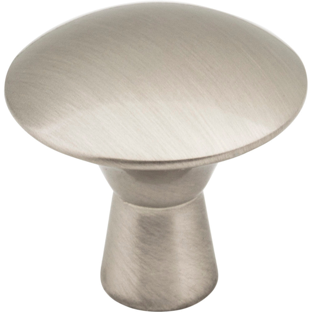 Elements 988SN: 1-1/16" Zachary Round Cabinet Knob - Satin Nickel