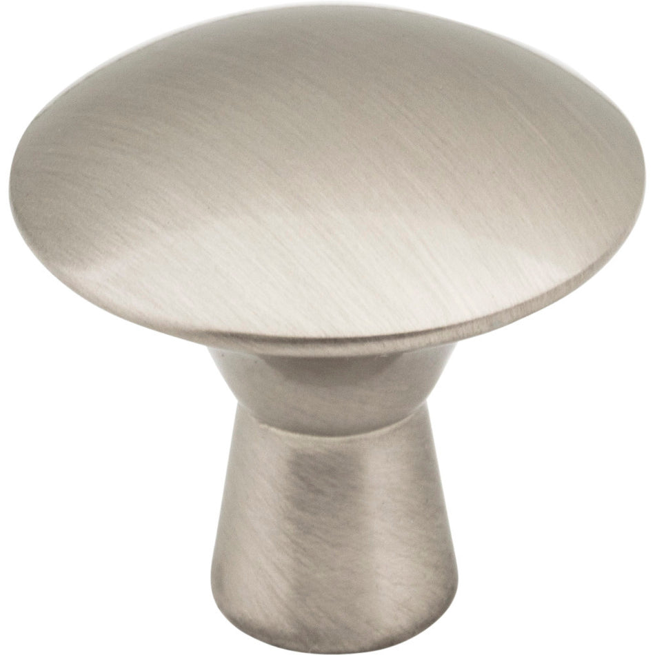 Elements 988SN: 1-1/16" Zachary Round Cabinet Knob - Satin Nickel