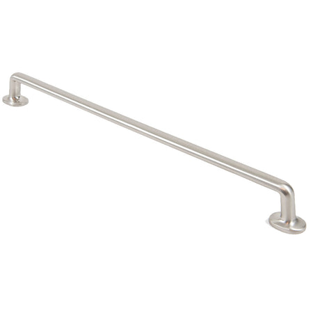 Rusticware 988SN: 14" cc Round Bar Cabinet Pull - Satin Nickel