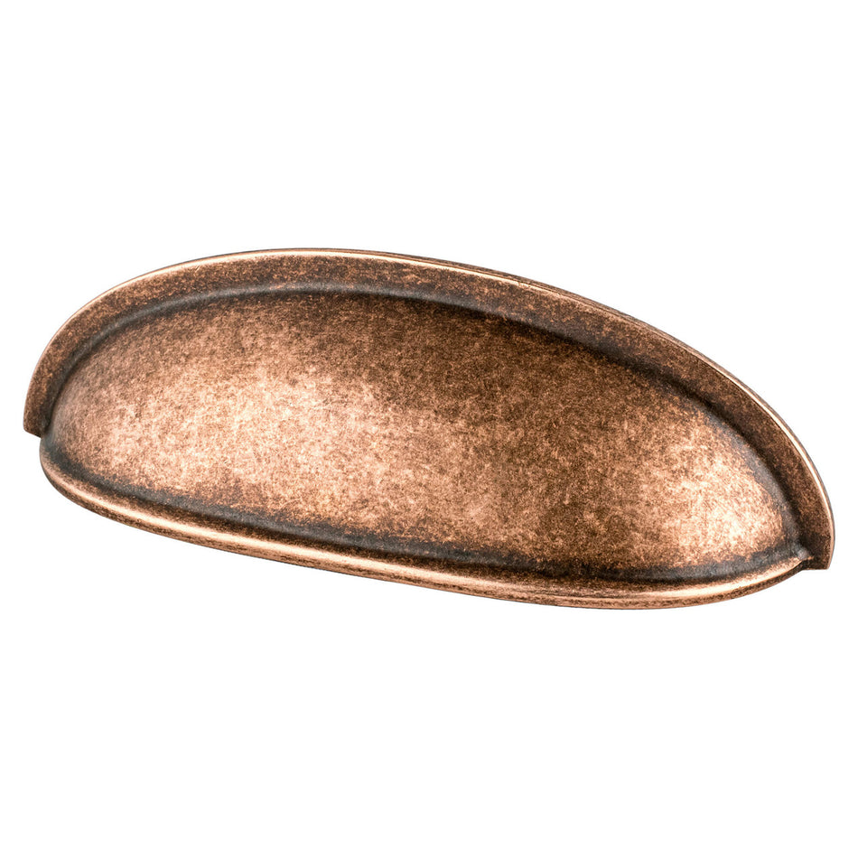Berenson 9893-1WC: 3" cc American Classics Cup Cabinet Pull - Weathered Copper