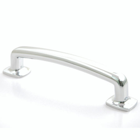 Rusticware 9901CH: 4" cc Arched Cabinet Pull - Polished Chrome