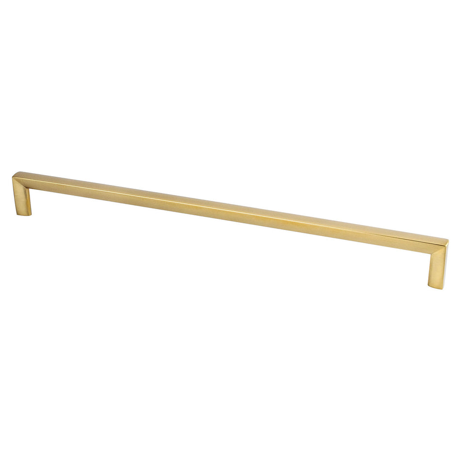 Berenson 9902-1MDB: 320mm cc Metro Cabinet Pull - Modern Brushed Gold