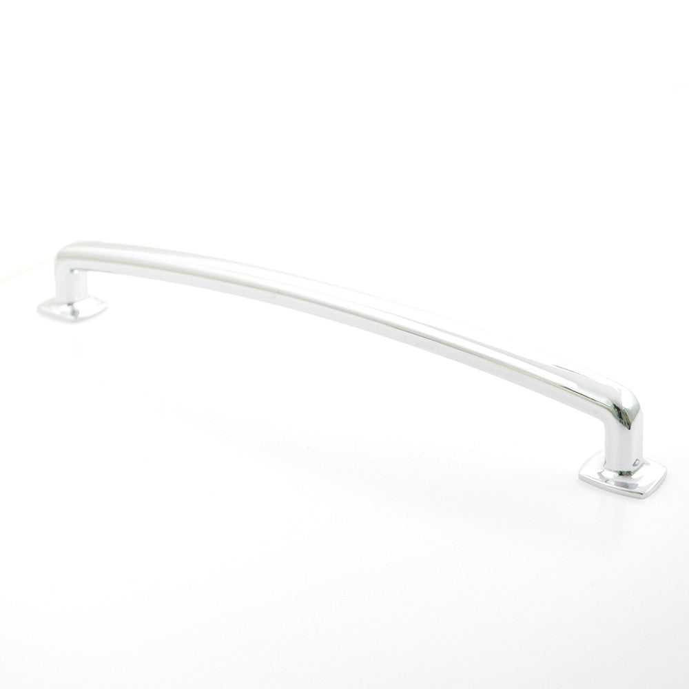 Rusticware 9903CH: 8" cc Arched Cabinet Pull - Polished Chrome