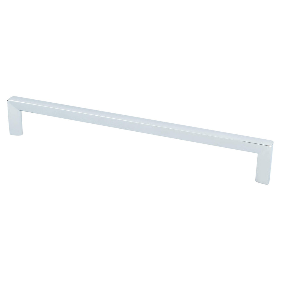 Berenson 9904-1026: 224mm cc Metro Cabinet Pull - Polished Chrome